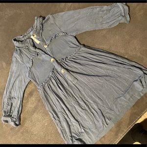 Kate Quinn grey/teal dress-18-24m